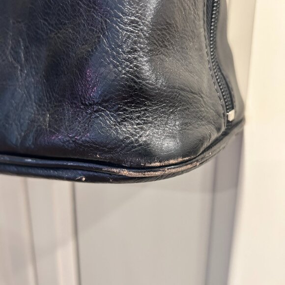 DANIER black leather tote - Picture 4 of 11